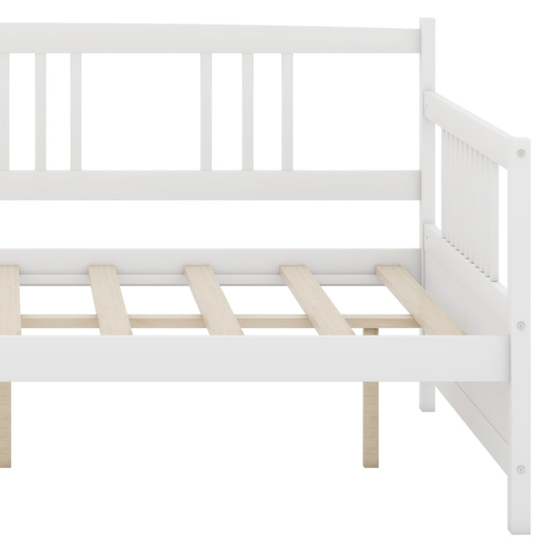 Daybed With Support Legs, White