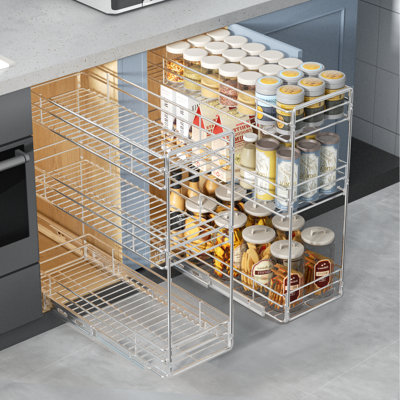 Rashun Steel Pull Out Drawer