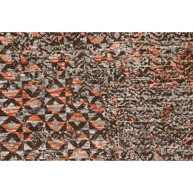 Wool Area Rug, Rectangle 6' x 9'