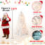 Arbre de Noël blanc 9 pi avec fil mémoire-118345114
