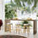 Tobias Outdoor Rattan and Metal Counter Stool