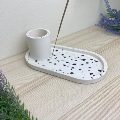Stoneware Tabletop / Centrepiece Candle Accessories