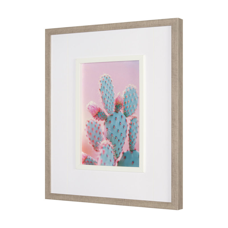 «Petal Paradise - Blossom» par Philippe Hugonnard, reproduction d'art encadrée à la main, Blush Botanicals - Piquants