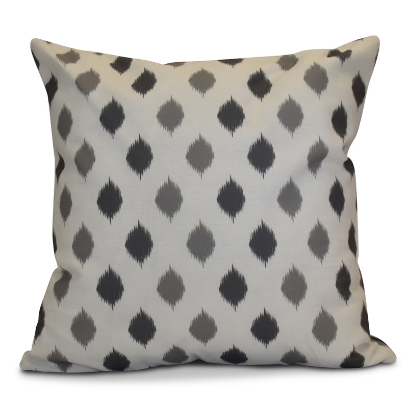 Housse et insert de coussin décoratif décoratif Hanoukka 2016, Gris, H 18 po x l 18 po x P 2 po