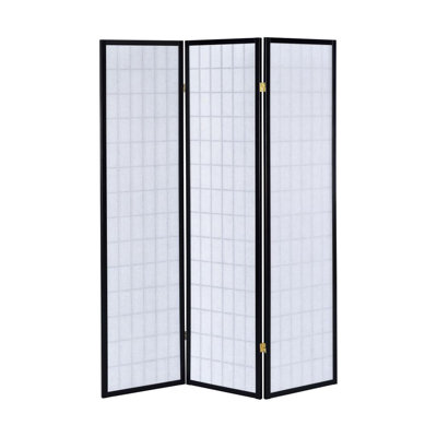 3-Panel Room Divider Folding Shoji Screen