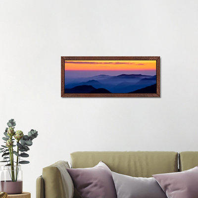 Rising Mist #3 by Dan Ballard - Panoramic Print on Canvas