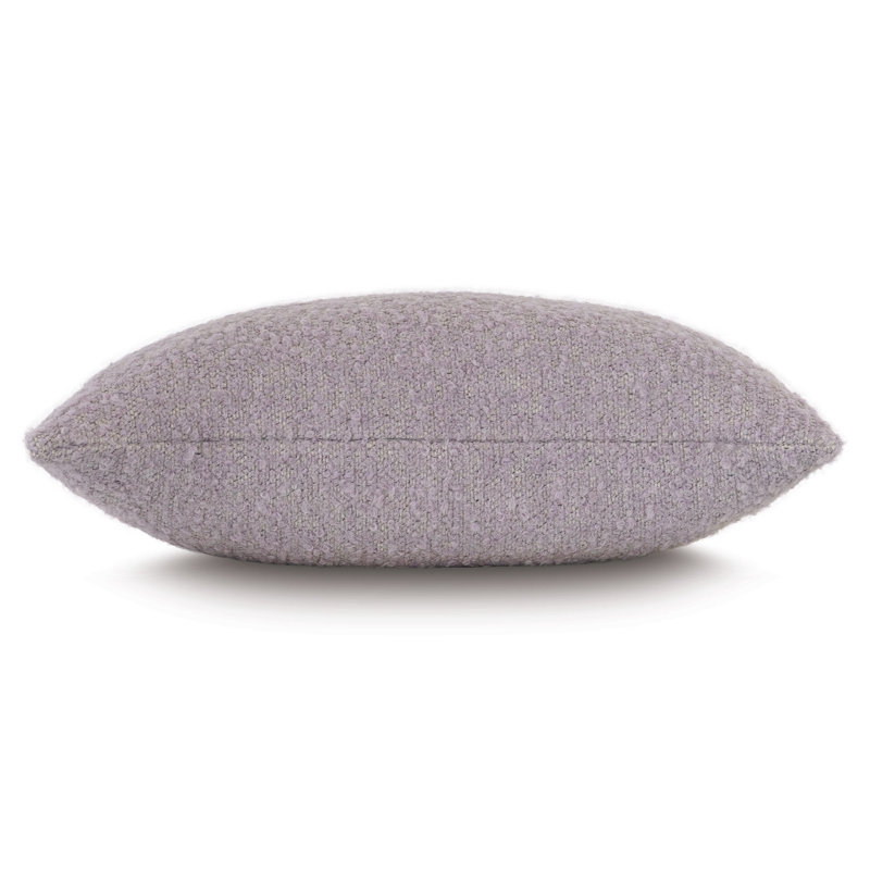 Coussin décoratif Marl Boucle, Améthyste, Rectangle H 15 po x l 26 po
