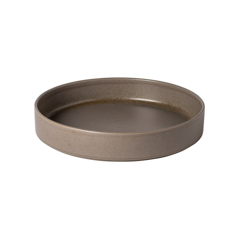 Redonda Stoneware Pasta Dish, Oak