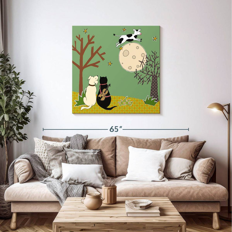 Vache Ashelle sautée par-dessus la lune