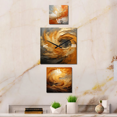 Grande horloge murale Lynia