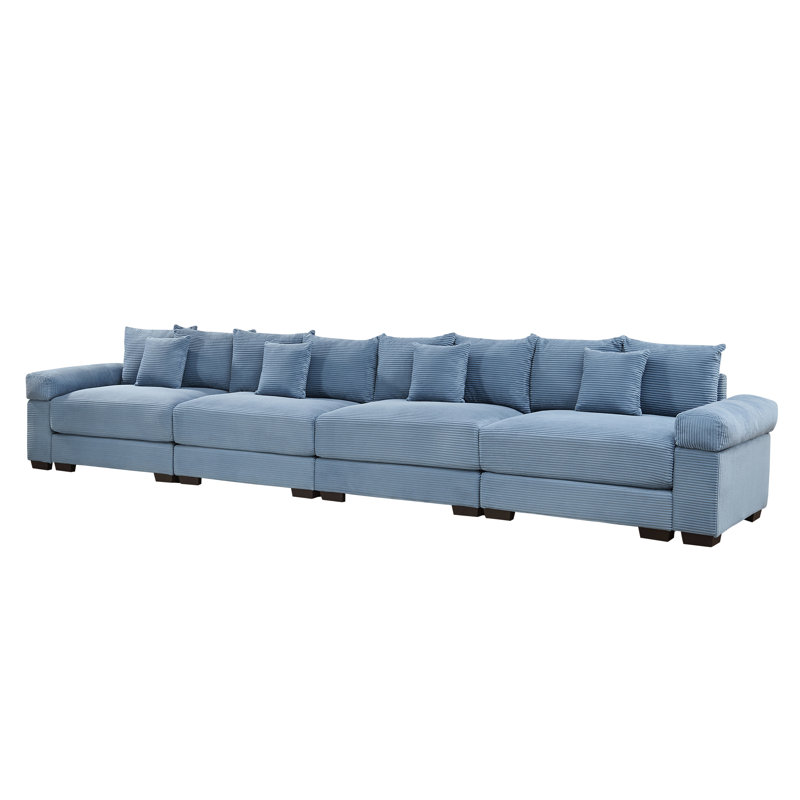 Canapé modulaire surdimensionné de 170 po Cloud, Vert