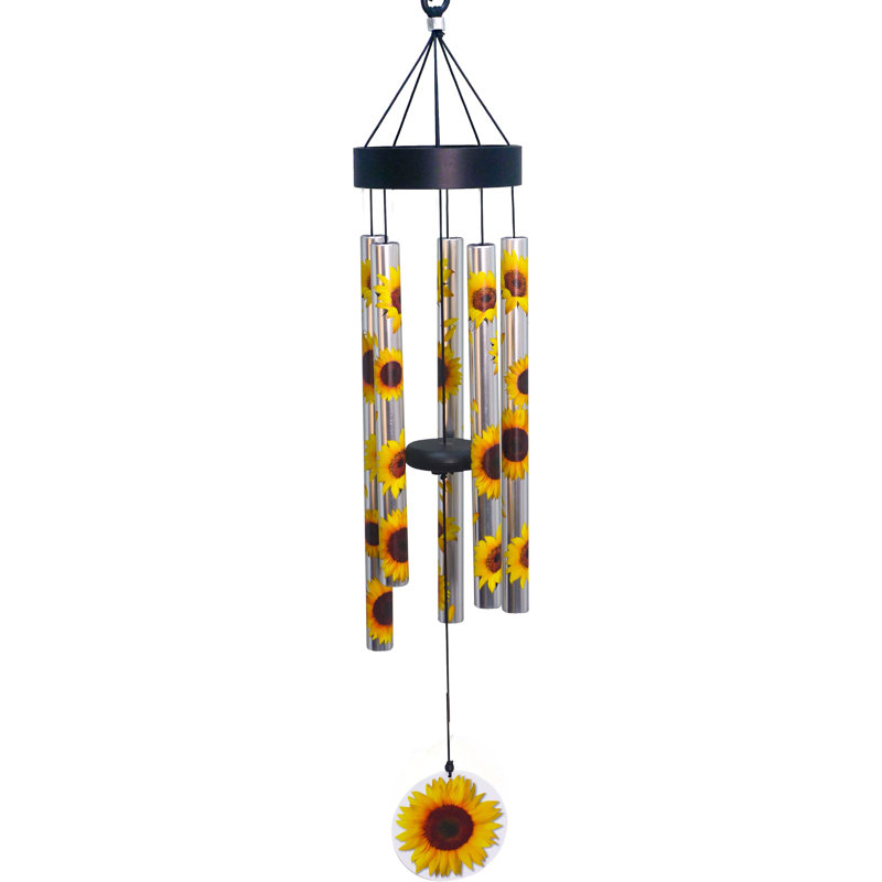Metal Plants & Flowers Wind Chime