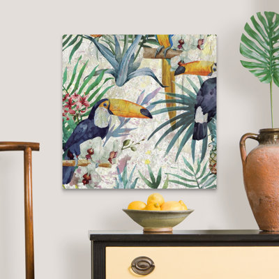 Reproduction d’art sur toile, "tropical Life I" par Kimberly Allen