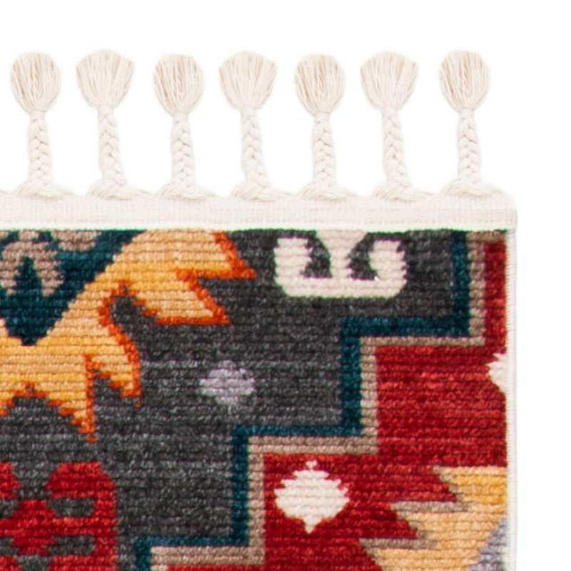 Yohan Performance Geometric Rug, Square 6'3"