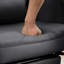 Fauteuil de direction inclinable en similicuir à haut dossier avec repose-pieds-1694760655