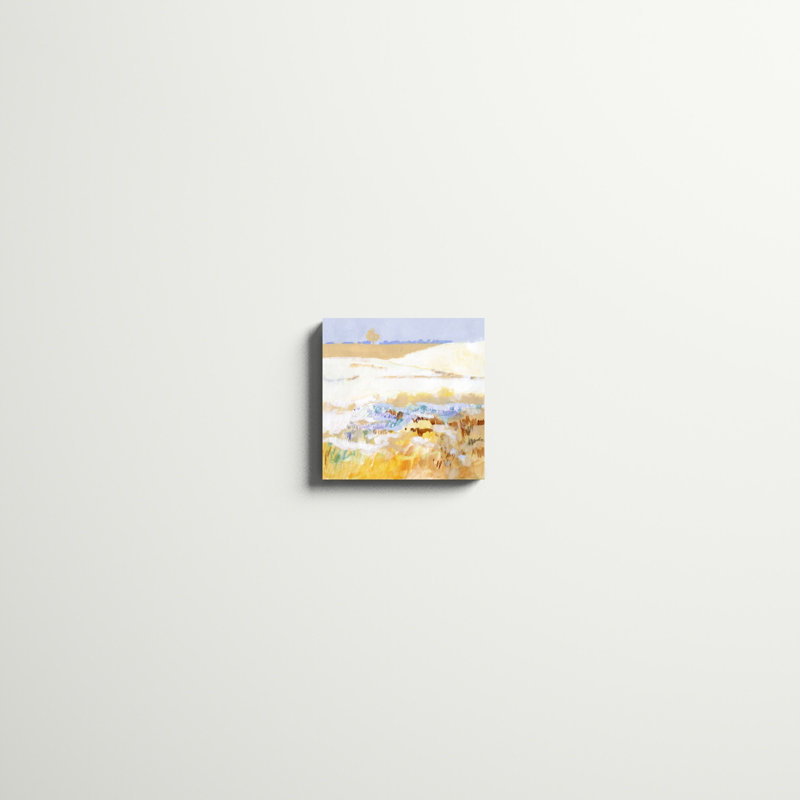 Tanglefield II par Victoria Borges - Peinture sur toile, H 12 po x l 12 po