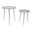 Set Of 2 Hexagonal Side Tables