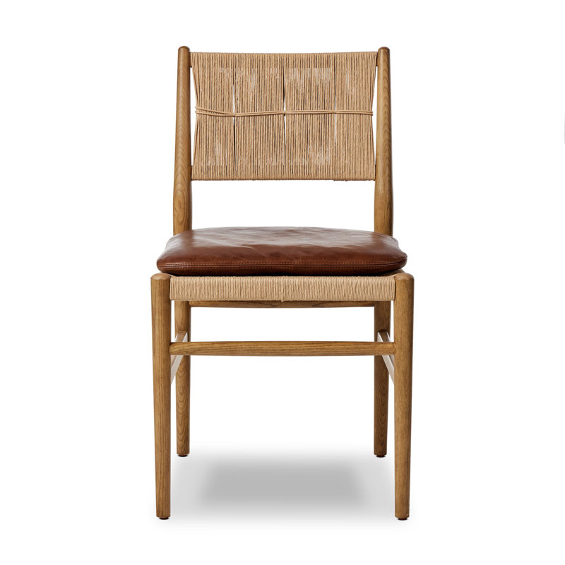 Dara Dining Chair with Cushion, Dulane Mahogany