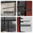 Frameless Shower Door 48X72 Inch, Aluminum Dual Sliding Doors With Soft-Close Buffer Track, Easy Install In 30 Mins, Leak-Proof Design With Extended Metal Threshold