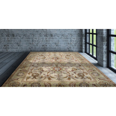 Alani Wool Oriental Indoor Rug