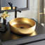 Bliss Ceramic Round Drop-In Bathroom Sink-1552483311