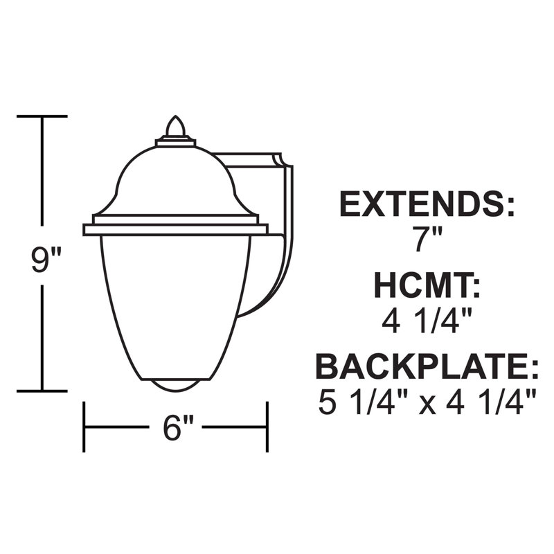 Pawelski Park Point Pocket Wall Mount Fixture with Opal Acrylic Lens, White, 3000K