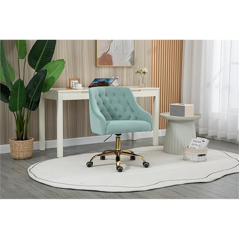 Fauteuil de bureau ZOBIDO Comfy Home Office, Sage Green
