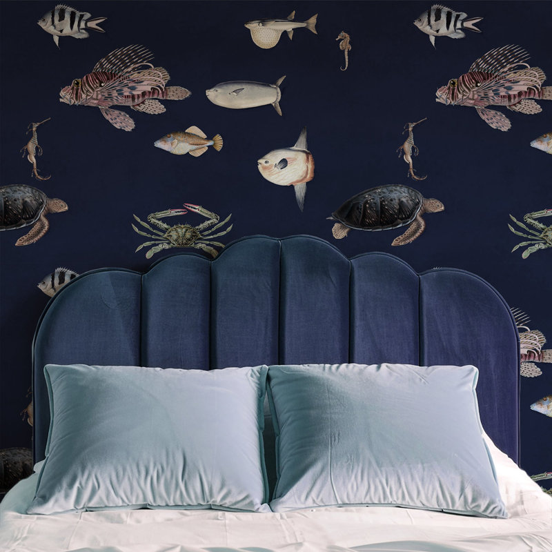 Blue Tropical Fish Wallpaper