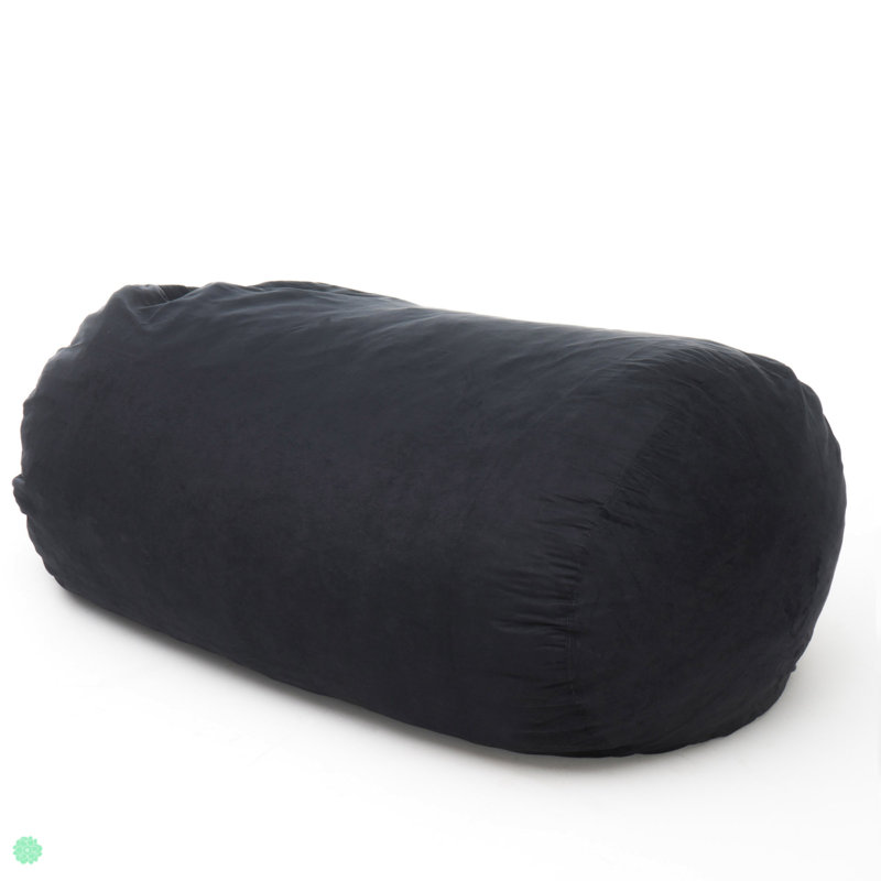 Lara Cylindrical Bean Bag, Black