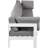 Kylis 180'' Wide Aluminum Patio Sofa with Cushions-61209669-61209672