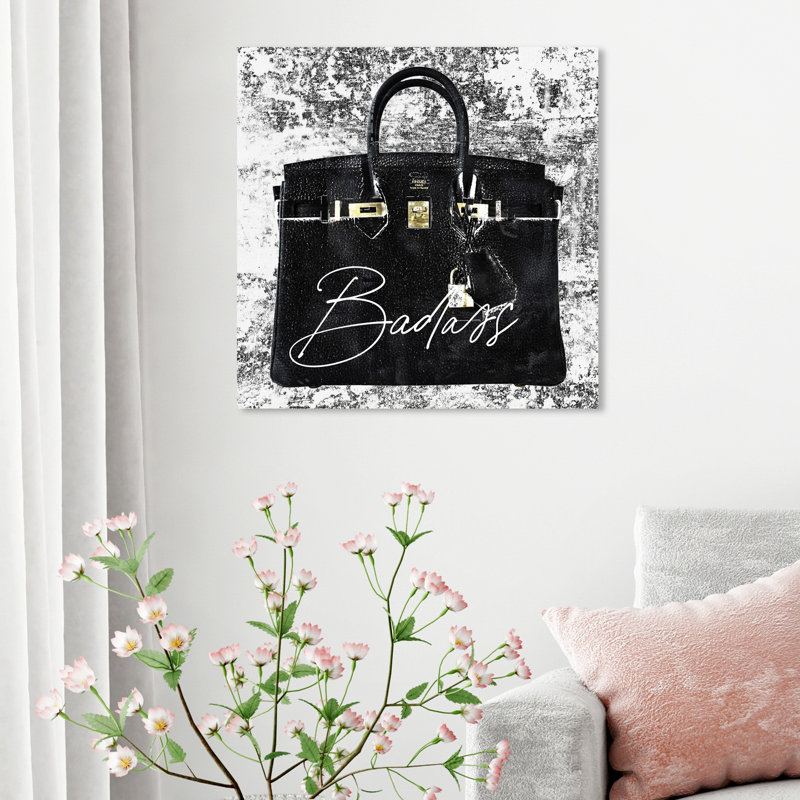 " Super Birkin Women Handbags ", Wrapped Canvas, 20" H x 20" W