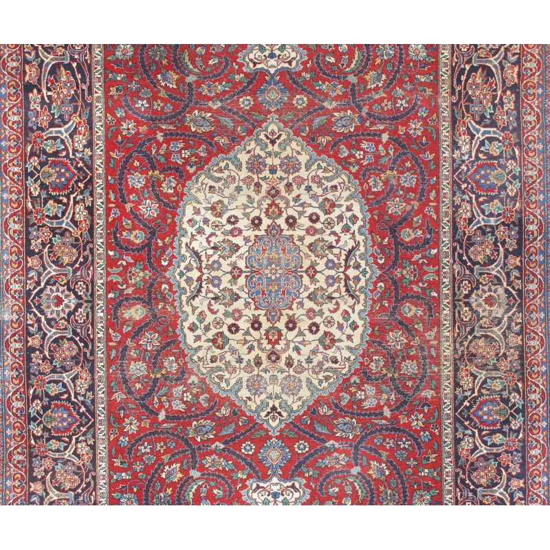 Vintage One-of-a-Kind 6'1" X 8'11" Area Rug