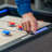Atomic 9' LED Shuffleboard Table