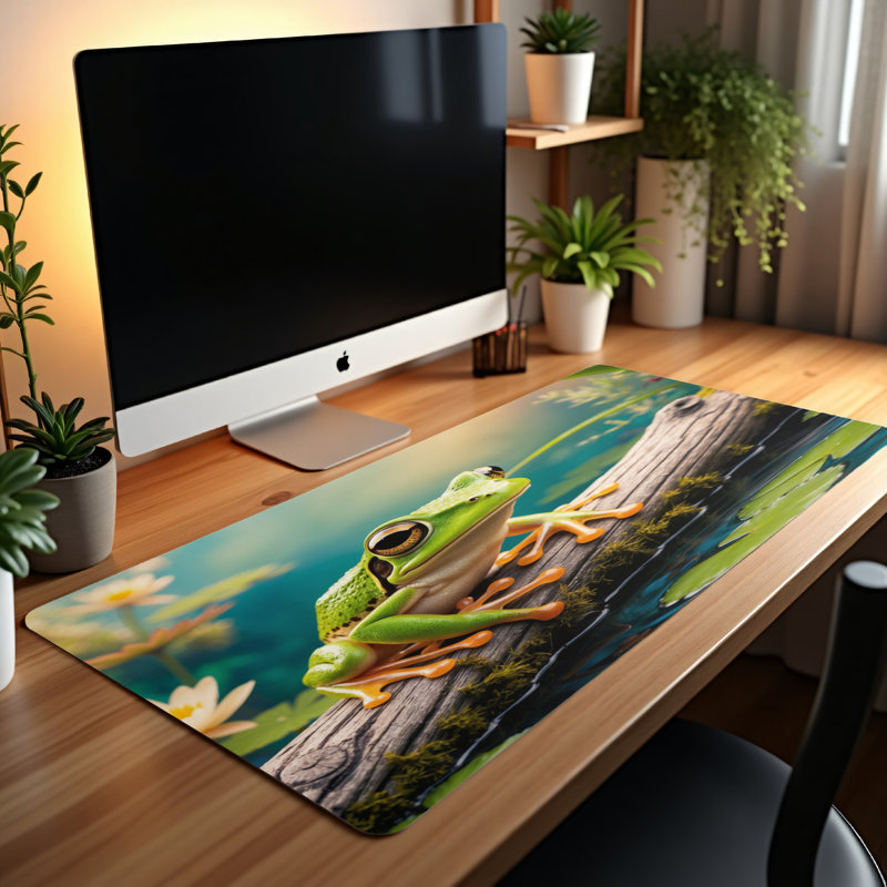 Polyester Desk Pad, 31.5x15.5