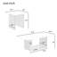 Ensemble 2 pièces de meuble télé et table basse Modern Light Luxury-1634308266