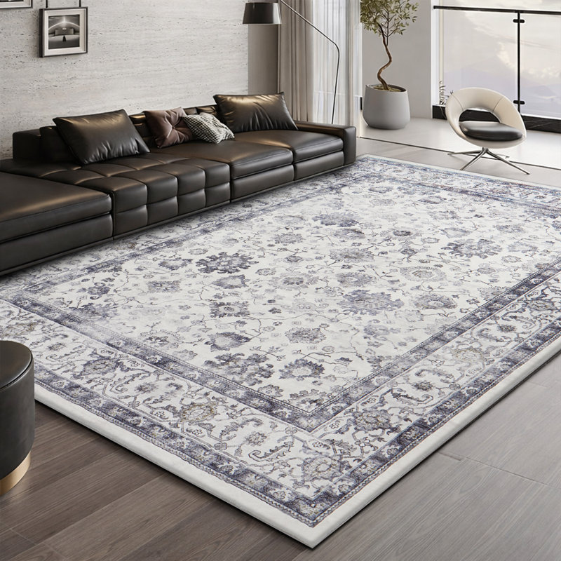 Vintage Oriental Area Rug – Living Room Large Rug for Cozy and Stylish Space, Rectangle 120 x 170 cm