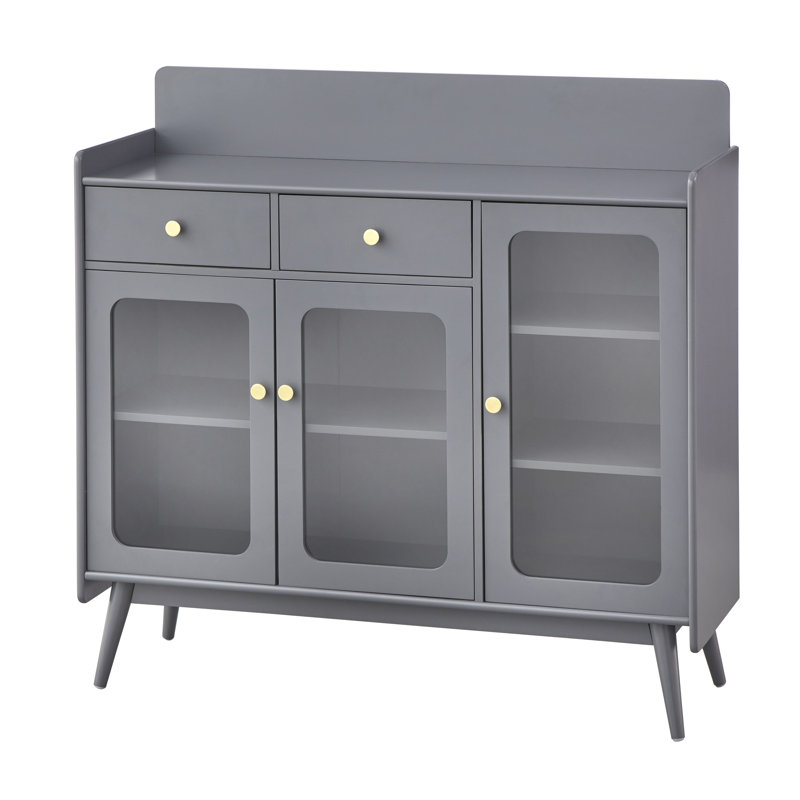 Amy-Leigh 47.25'' Sideboard, Charcoal Gray