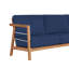 Aalto Teak Sofa With Cushion In Melon-1482238642