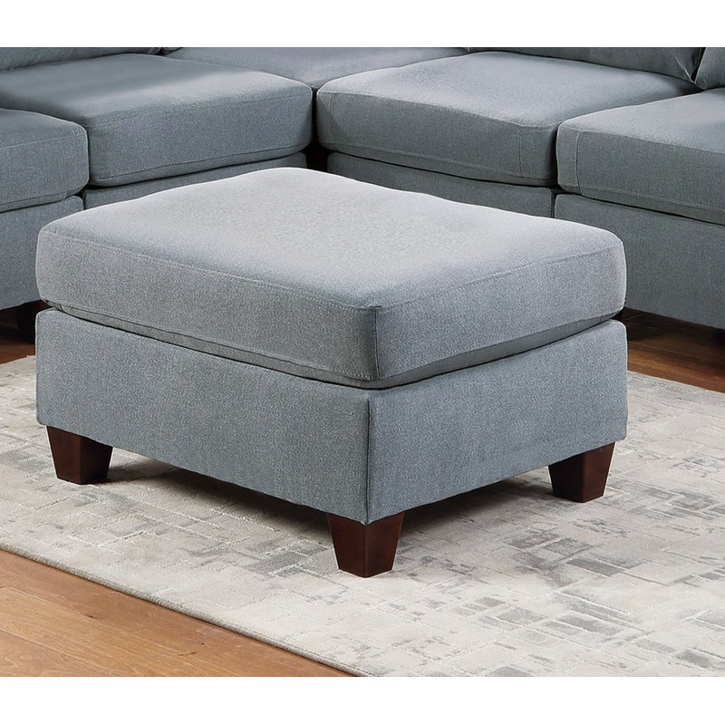 Repose-pieds de salon en tissu 1pc