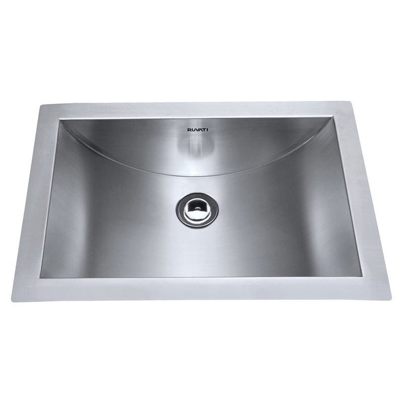 Ruvati 16 x 13 inch Bathroom Sink, Brushed
