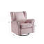Chaise pivotante avec fauteuil coulissant, fauteuil d'appoint