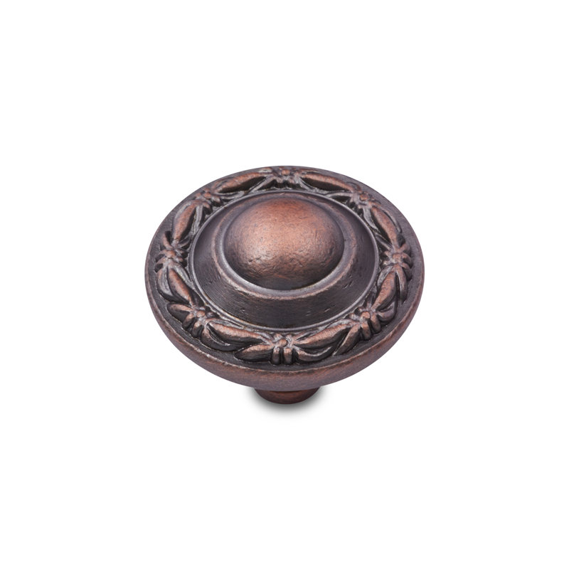 CK Series Mushroom Knob, Distressed Copper, Small