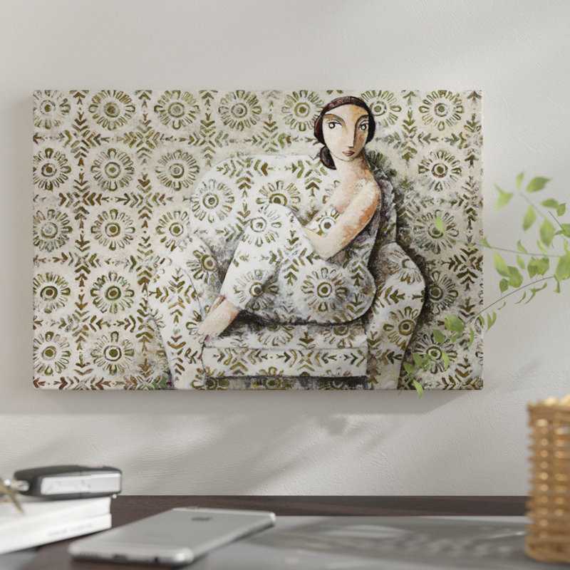 Invisible - impression sur toile tendue, H 8 po x l 12 po x P 0,75 po
