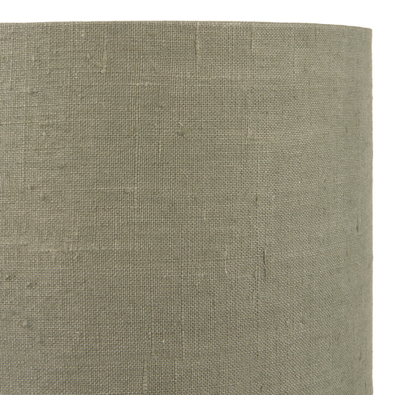 Ceramic Table Lamp, White, Green