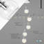 Sienna 5-Light Height Adjustable ETL Certified Integrated LED Chandelier with Globe Shades-65216915