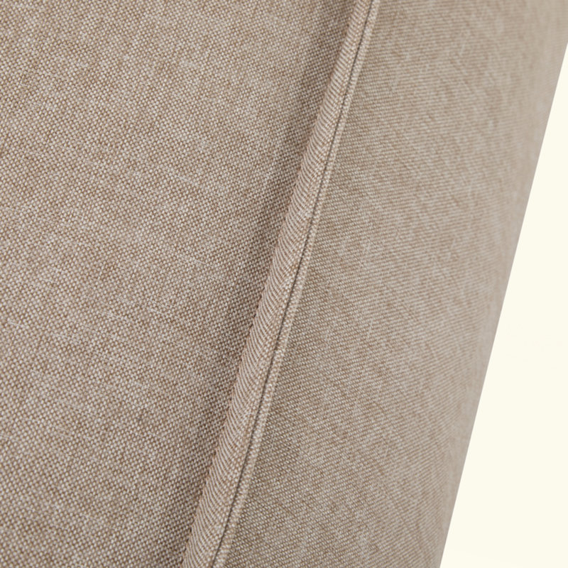 Outdoor Bean Bag Lounge Chair, Set Of 1, Beige Polypropylene/Olefin