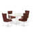 Brown/White