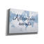 «World Map White and Blue v2» par Sue Schlabach, estampe numérique sur toile-1305600168