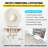 6000'' L x 1'' W Heating Cable