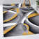 Arsenovic Power Loom Yellow/Gray Indoor Rug